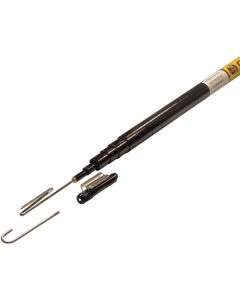 Labor Saving Devices 82-118 Grabbit Telescoping Pole with Z-Tip & J-Tip (18ft)