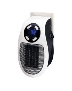 Optimus H-7801 Wall Outlet Plug-in Handy Heater with Thermostat and Timer