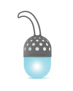 GO-GLO LED WRLS SPKR GRY