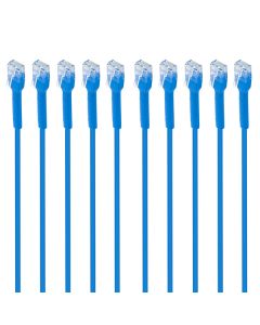 10PK 5FT CT6 FB PCBL BLU